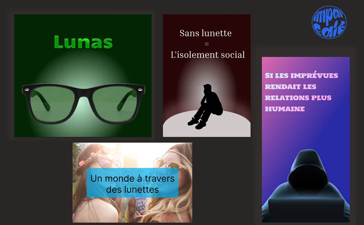 Page d'accueil du projet