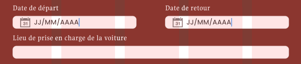 capture d'ecran d'un champ utilisateur