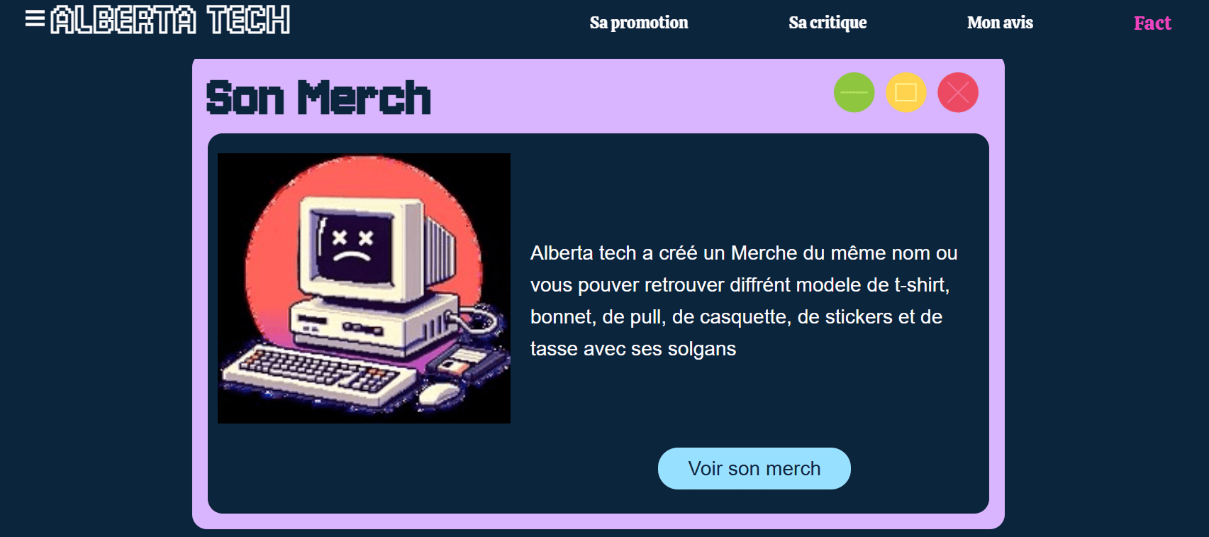 capture d'ecran d'onglet que j'ai fait